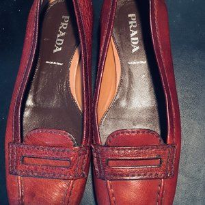 Prada Leather Loafers